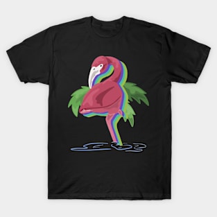 Flamingo Summer Vibes T-Shirt